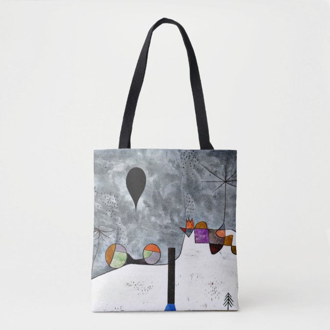 Bolso De Tela Klee - Invierno, (Anverso)