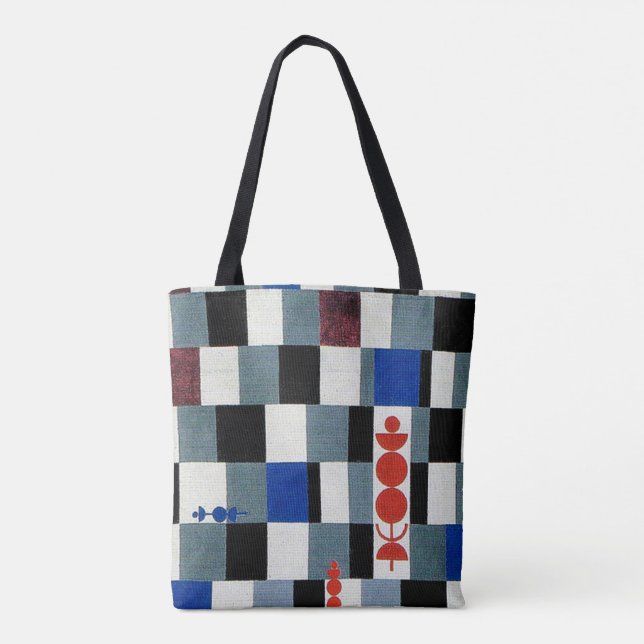 Bolso De Tela Klee - Super Ajedrez (Reverso)