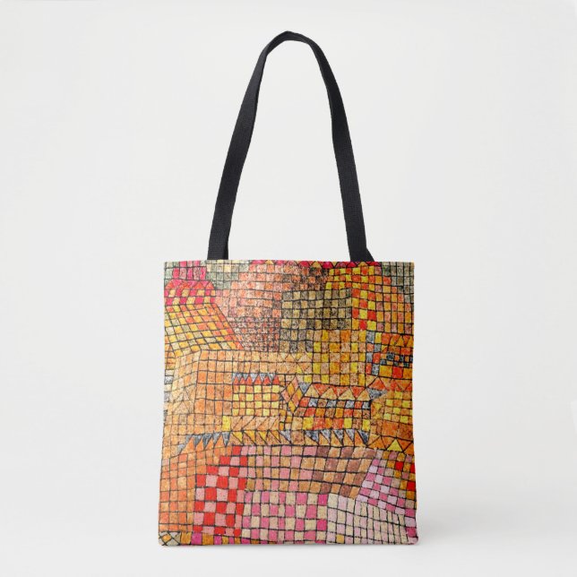Bolso De Tela Klee - Town Castle Kr. (Anverso)