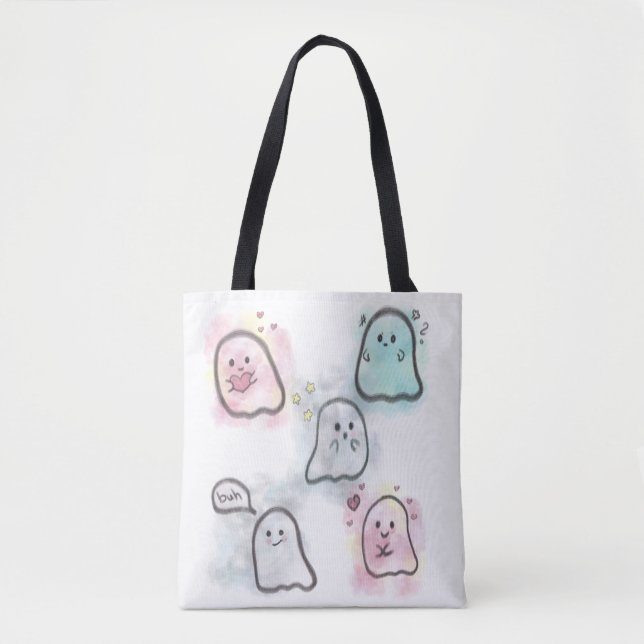 Bolso De Tela Kleiner Geist Party  (Anverso)