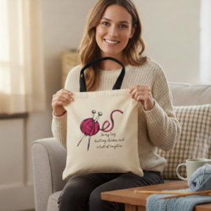 Bolso De Tela  Knitting Bag,  for all knitting enthusiast