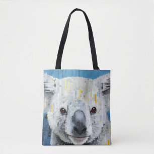 Bolso De Tela Koala Animal Art Decour Paint Mosaic