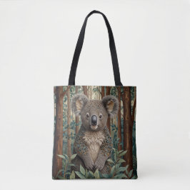 Bolso De Tela Koala Bear