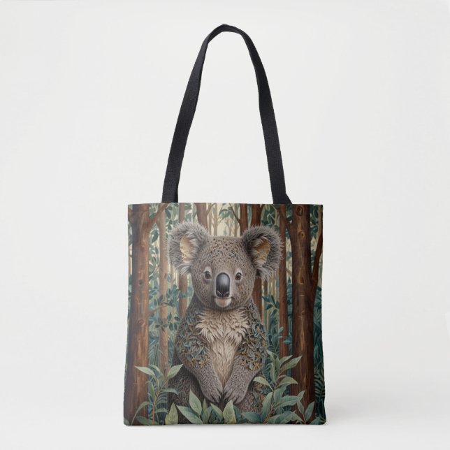 Bolso De Tela Koala Bear (Anverso)