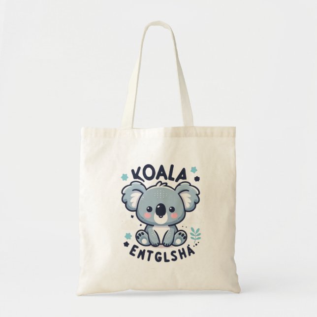 Bolso De Tela Koala Charm (Frente)