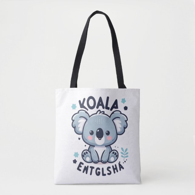 Bolso De Tela Koala Charm (Anverso)