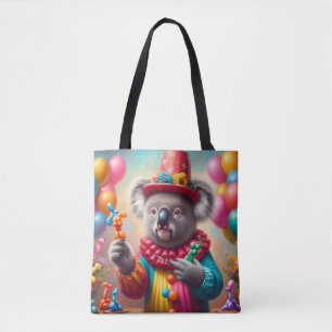 Bolso De Tela Koala Clown