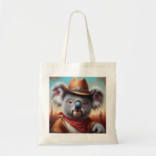 Bolso De Tela Koala Cowboy
