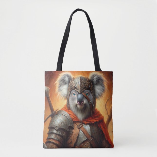 Bolso De Tela Koala Fantasy Warrior (Anverso)