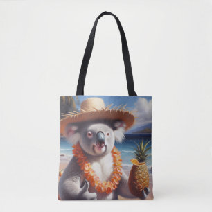 Bolso De Tela Koala Luau