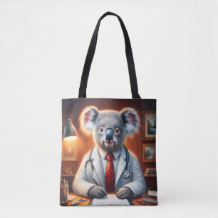 Bolso De Tela Koala Médica