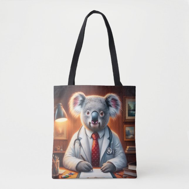 Bolso De Tela Koala Médica (Anverso)