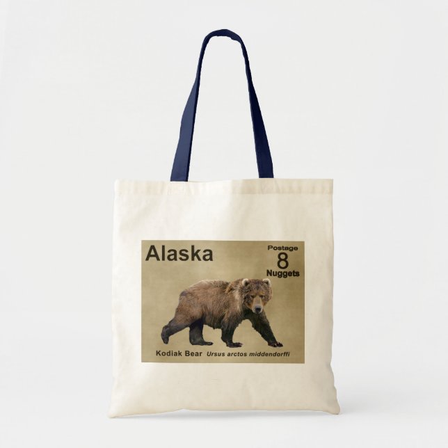 Bolso De Tela Kodiak Bear (Frente)