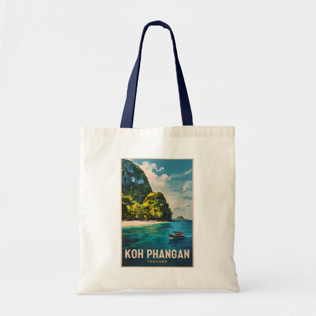 Bolso De Tela Koh Phangan Tailandia Viaje a la intemperie (Frente)