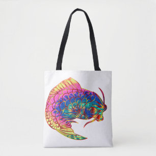 Bolso De Tela Koi