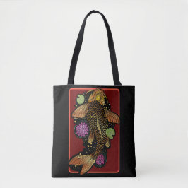 Bolso De Tela Koi Fish