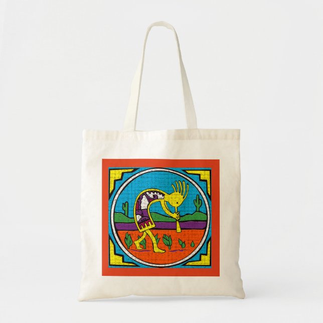 BOLSO DE TELA KOKOPELLI (Frente)