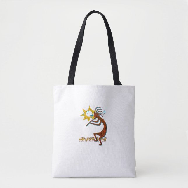 Bolso De Tela Kokopelli Concert Guay Fashion Native American (Anverso)
