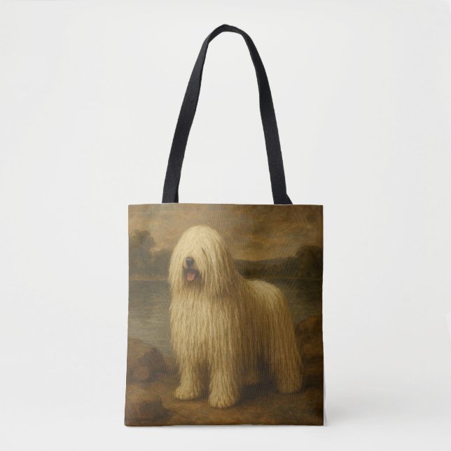 Bolso De Tela Komondor (Anverso)
