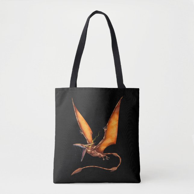 Bolso De Tela Kongamato Cryptid Creature (Anverso)