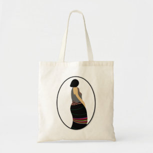 Bolso De Tela Konyak Naga Lady Tribal Tote Bag