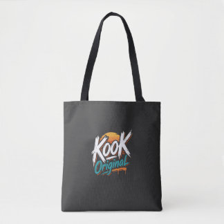 Bolso De Tela Kook Original Retro Sunset Surf 