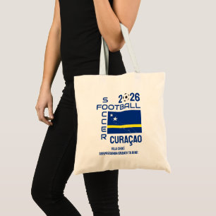 Bolso De Tela KORSOU Patriótico CURAÇAO Fútbol Soccer 2026