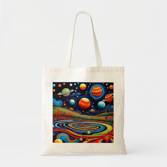 Bolso De Tela Kosmikos 26 (Frente)