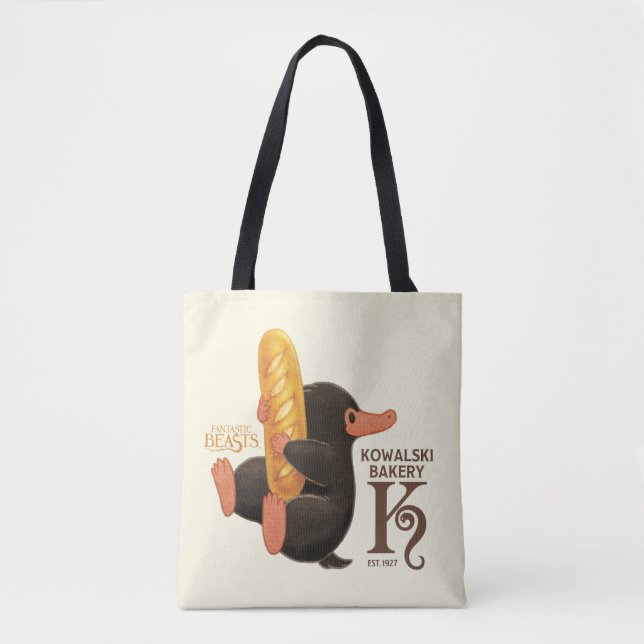 Bolso De Tela Kowalski Bakery - Niffler With Bread (Anverso)