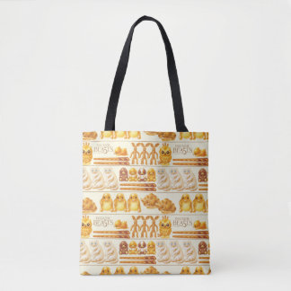 Bolso De Tela Kowalski Bakery Rows of Treats Pattern