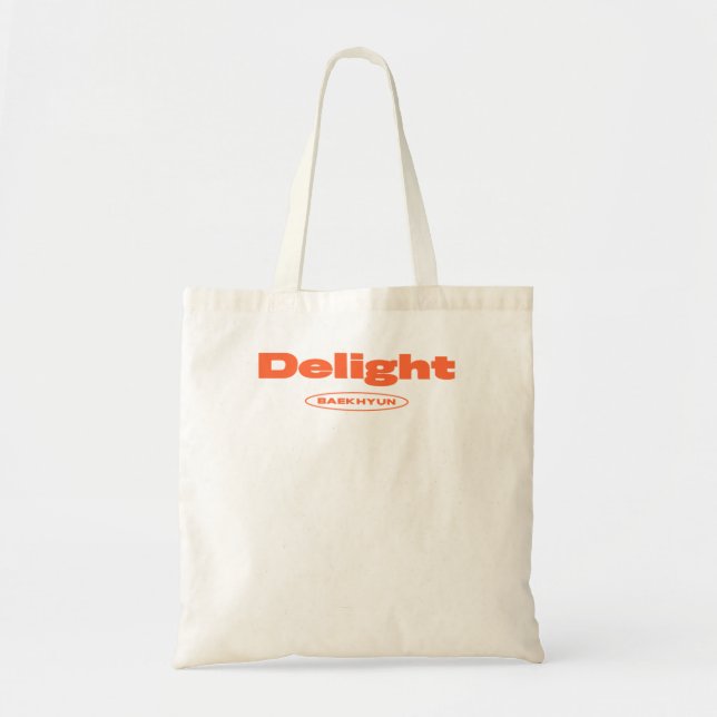 Bolso De Tela KPOP EXO Baekhyun Delight Classic (Frente)