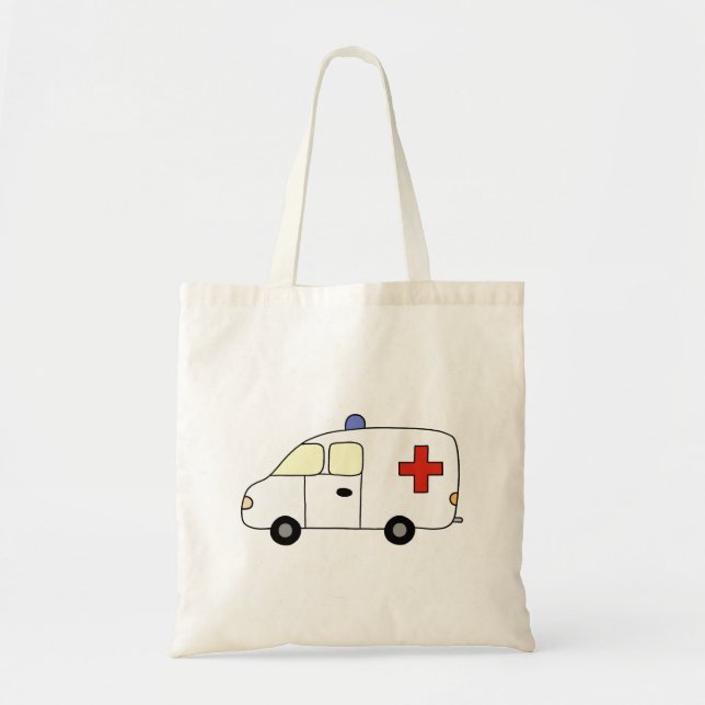 Bolso De Tela Krankenwagen (Frente)