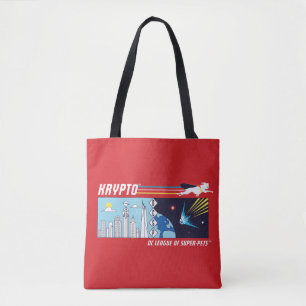 Bolso De Tela Krypto Outer Space to Metropolis