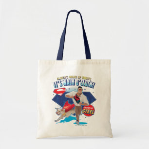 Bolso De Tela Krypto y Superman - ¡Es Walk O'Clock!
