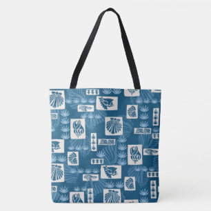 Bolso De Tela Kua Bay Hawaiian Undersea Shells Beach Bag