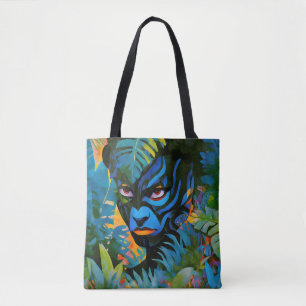 Bolso De Tela "Kuiráya" - Hoja pintada - Mujeres En La Amazonía