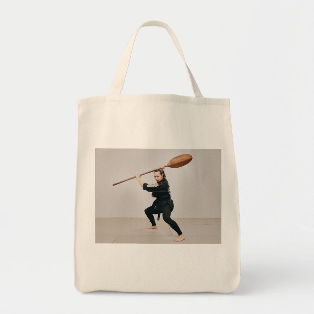Bolso De Tela Kumu Manu con el remo (Frente)