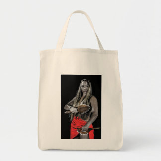 Bolso De Tela Kumu Manu con Leiomanō y Ku'eku'e