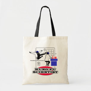 Bolso De Tela Kung Fu Scientist