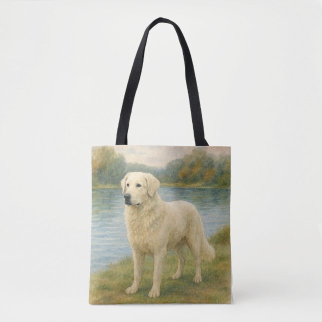Bolso De Tela Kuvasz (Anverso)