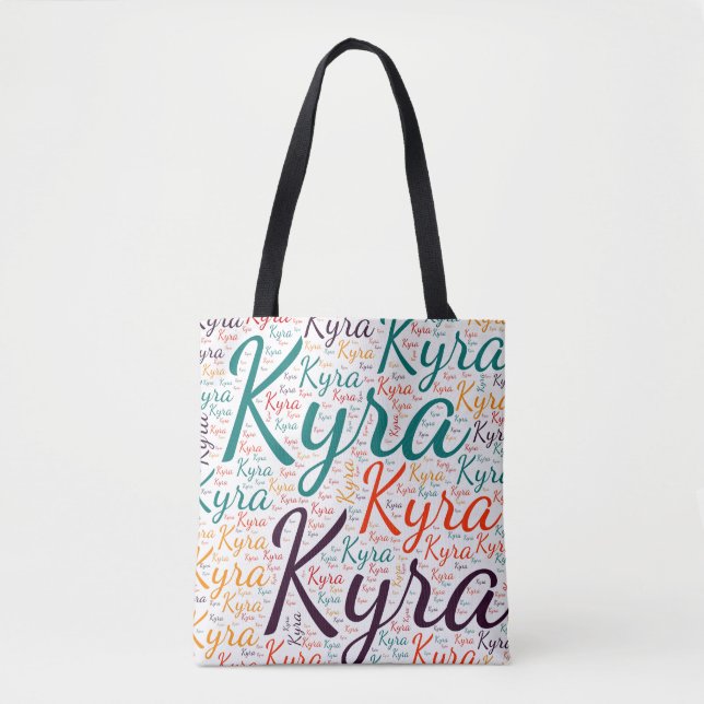 Bolso De Tela Kyra (Anverso)