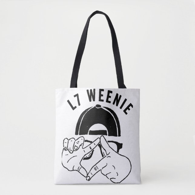 Bolso De Tela L7 Weenie (Anverso)
