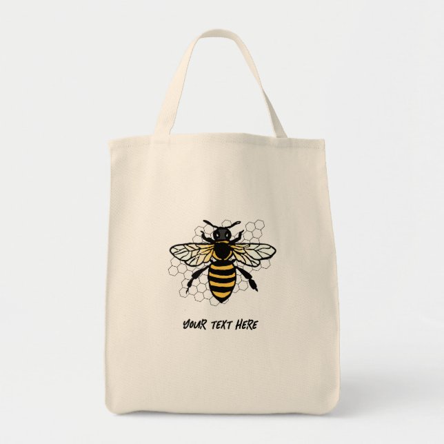 Bolso De Tela La abeja (Frente)