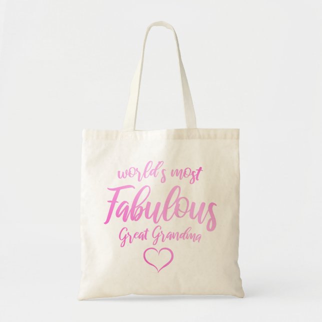 Bolso De Tela La abuela más fabulosa del mundo (Frente)