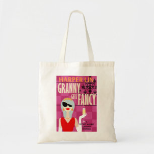 Bolso De Tela La abuela TOTE BAG se queda con la tapa de los lab