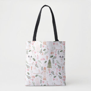 Bolso De Tela La acuarela de las vacaciones de los nutcracker