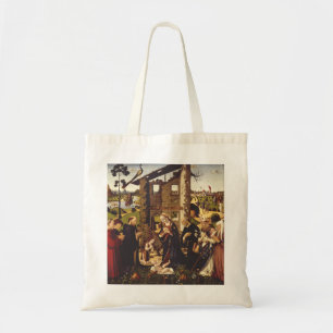 Bolso De Tela La Adoración de Biagio d'Antonio Arte Medieval