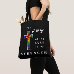 Bolso De Tela La alegría de Jehovah es mi fuerza