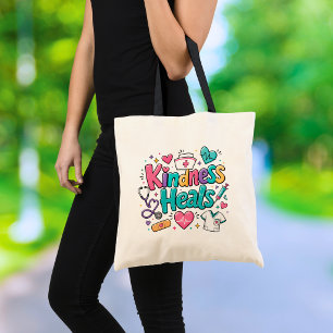 Bolso De Tela La amabilidad de la enfermera cura