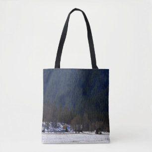 Bolso De Tela La amarga vida de campo en las montañas...